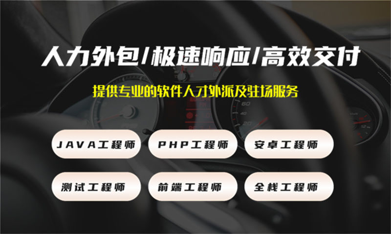 杭州5年工作经验的软件开发工程师提供人员外包服务